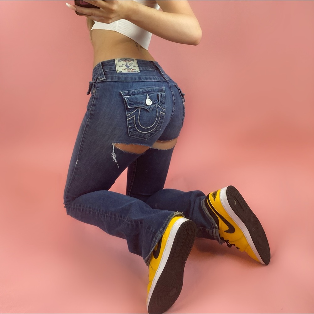 True Religion Bum-Rip Jeans
